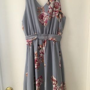 Floral summer dress